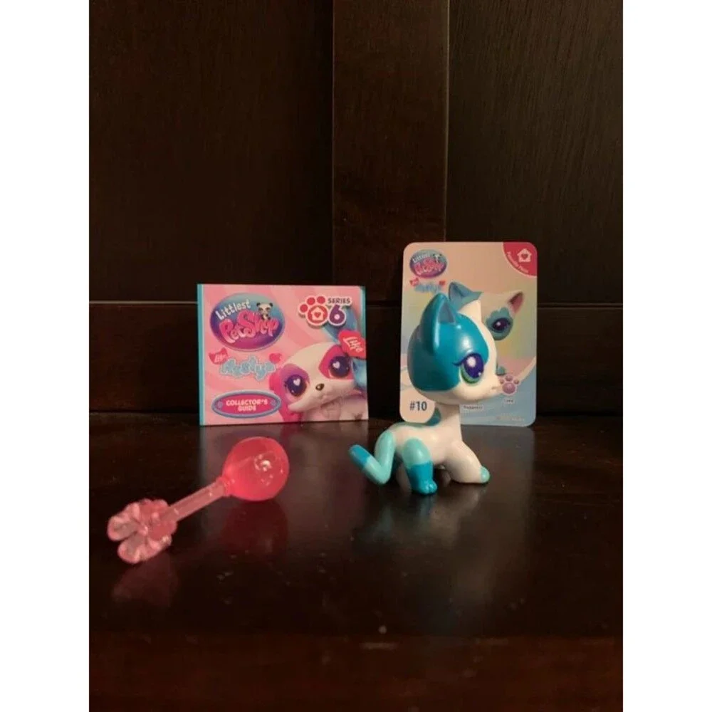 Littlest pet shop LPS like Nastya blind box gen 7 blue shorthair cat
